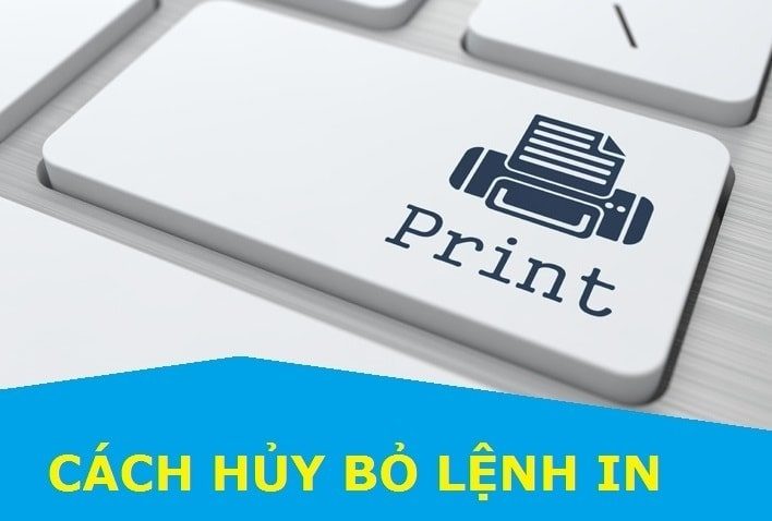 Cach Huy Lenh In